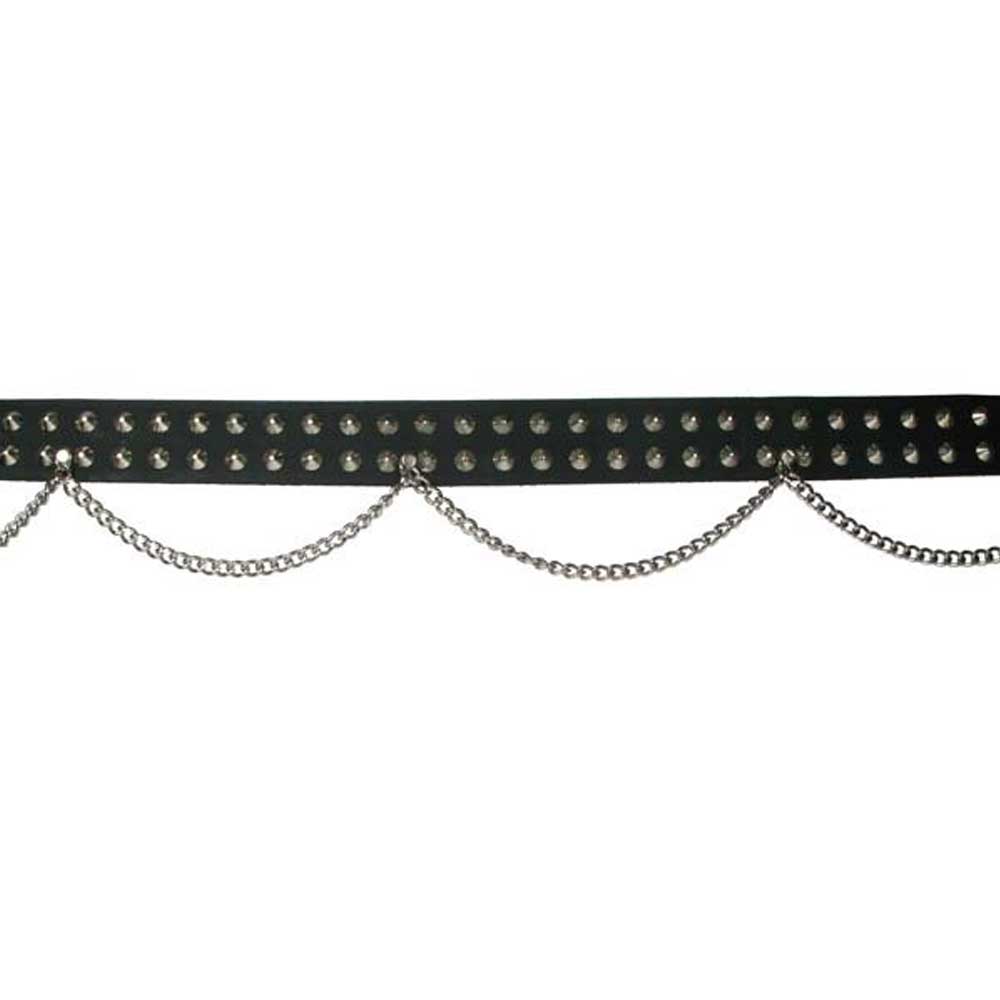 Bullet 69 - 2 row conical and chain Riem - Zwart